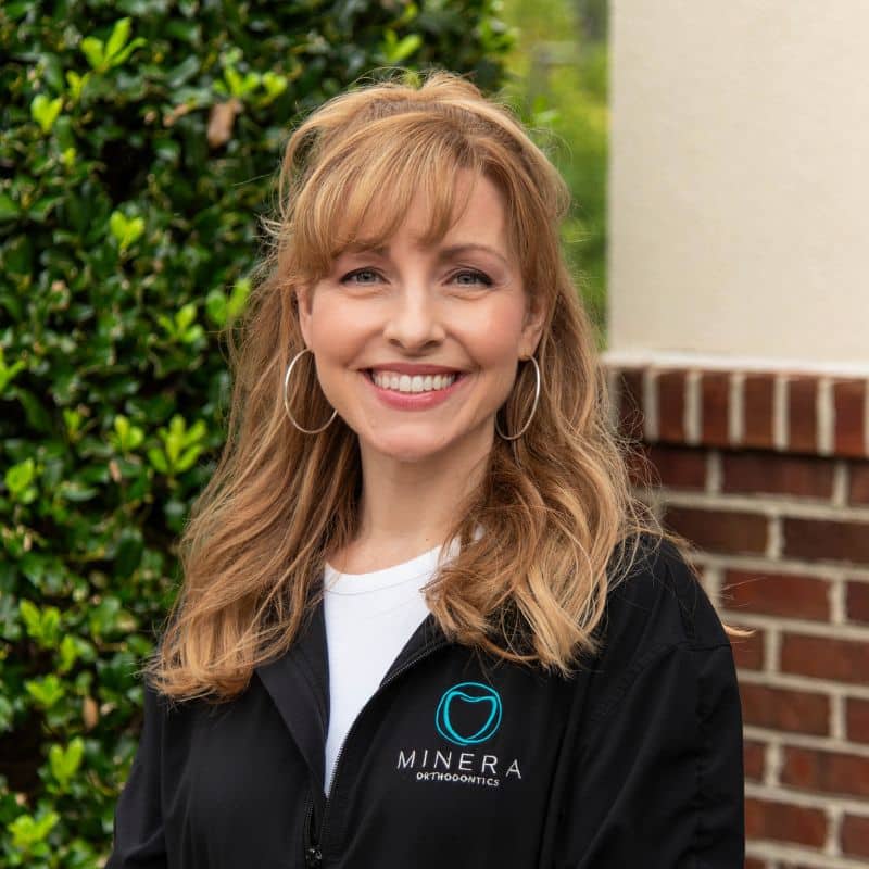 Clinical assistant bethaney smiling at minera orthodontics