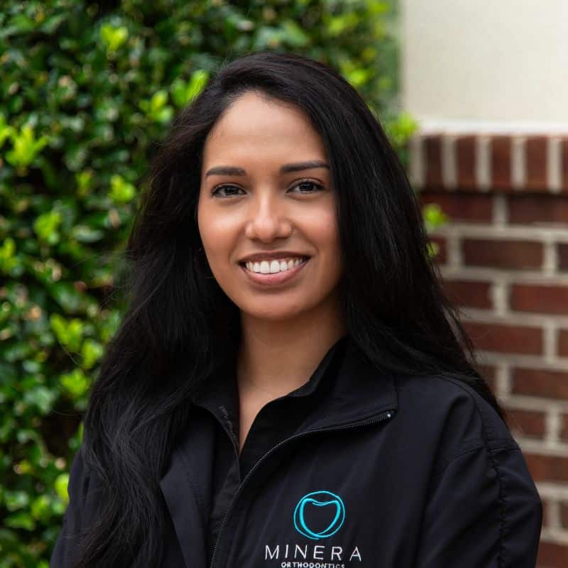Lead clinical assistant marlynn smiling at minera orthodontics